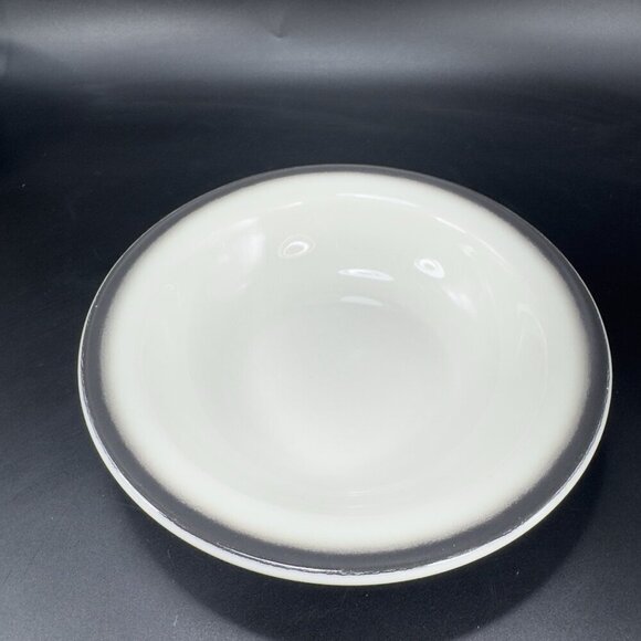 McNicol China Heavy Restaurant Ware Black Ombré Deep Dish Bowl Set 3 Bowl Dishes - Picture 10 of 10